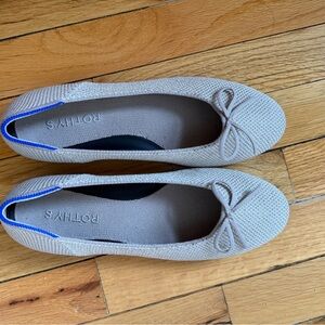 Rothy's Women's Cream Ballet Flats